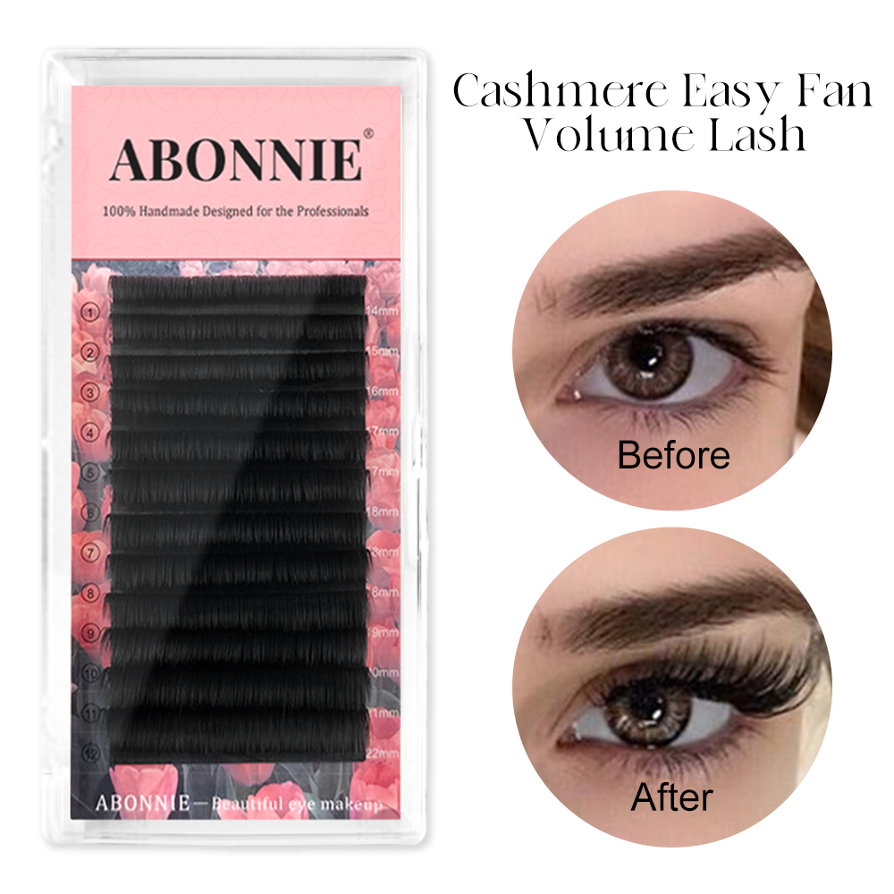 Eyelash Extension Remover At Home - Abonnie Gemakkelijk uitwaaierende wimperextensions Bloeiende wimpers