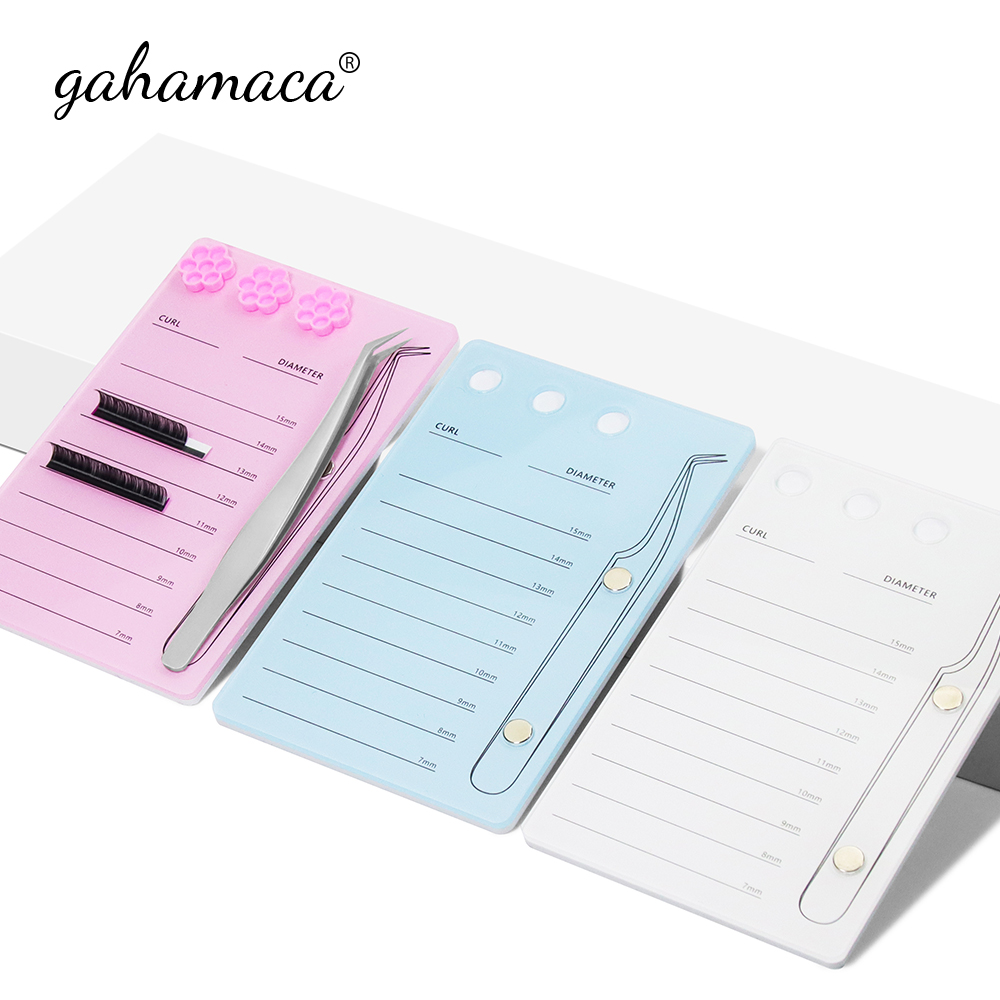 Eyelash Extension Maps - Gahamaca Acryl Wimperhouder Pad Individuele Wimper