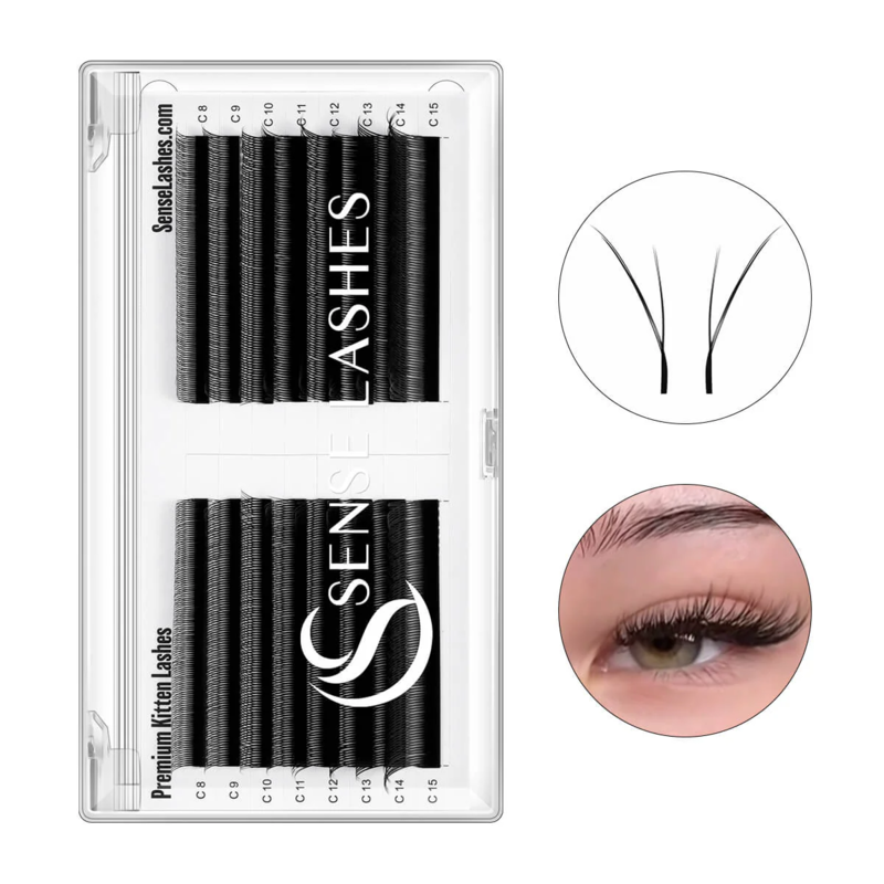 Eyelash Extension Y Shape - SENSE LASHES Vos YY Vorm Wimper