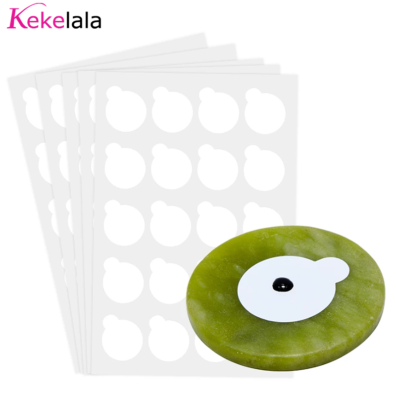 Eyelash Extension Maps - 100 stuks wimperverlenging lijm stickers shim