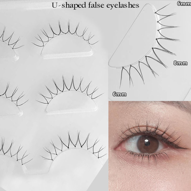 Eyelash Extension Korean - Koreaanse Meidengroep U Gevormde Valse Wimpers