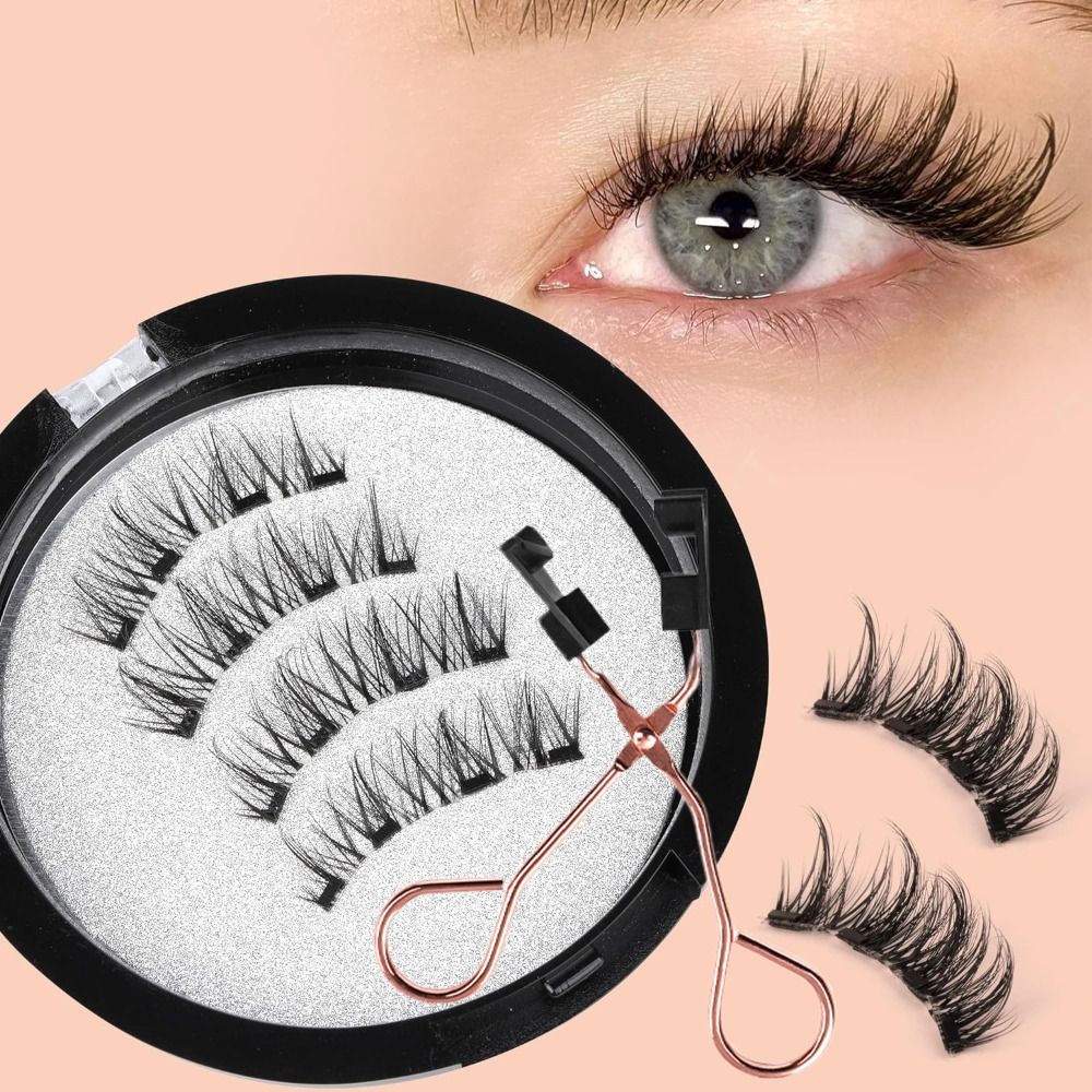 Eyelash Extension Eyeliner - Geen lijm Magnetische wimpers Natuurlijk uiterlijk