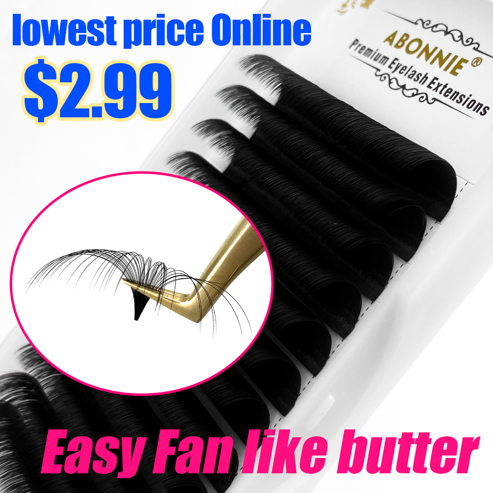 Eyelash Extension Fan - Abonnie 0,03-0,10 mm Gemakkelijke Fan Wimpers