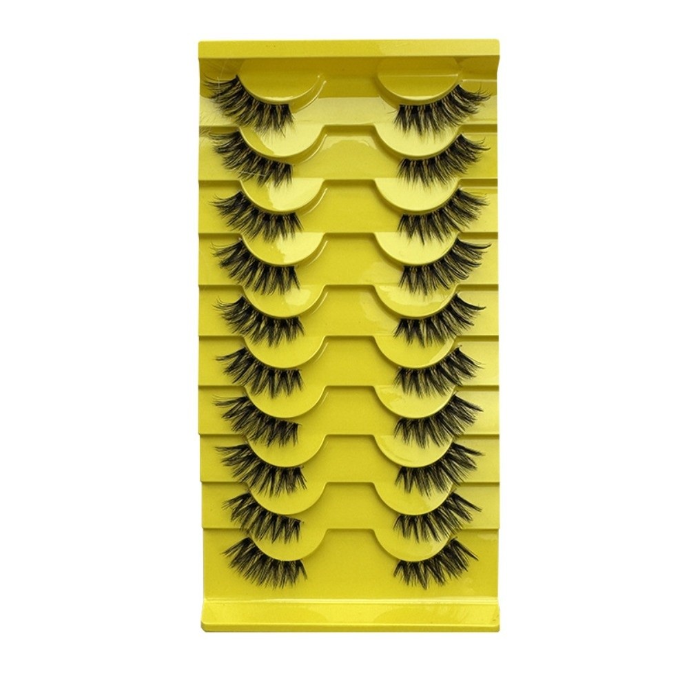 Eyelash Extension Volume Cat Eye - 10 paar herbruikbare 3D dramatische valse