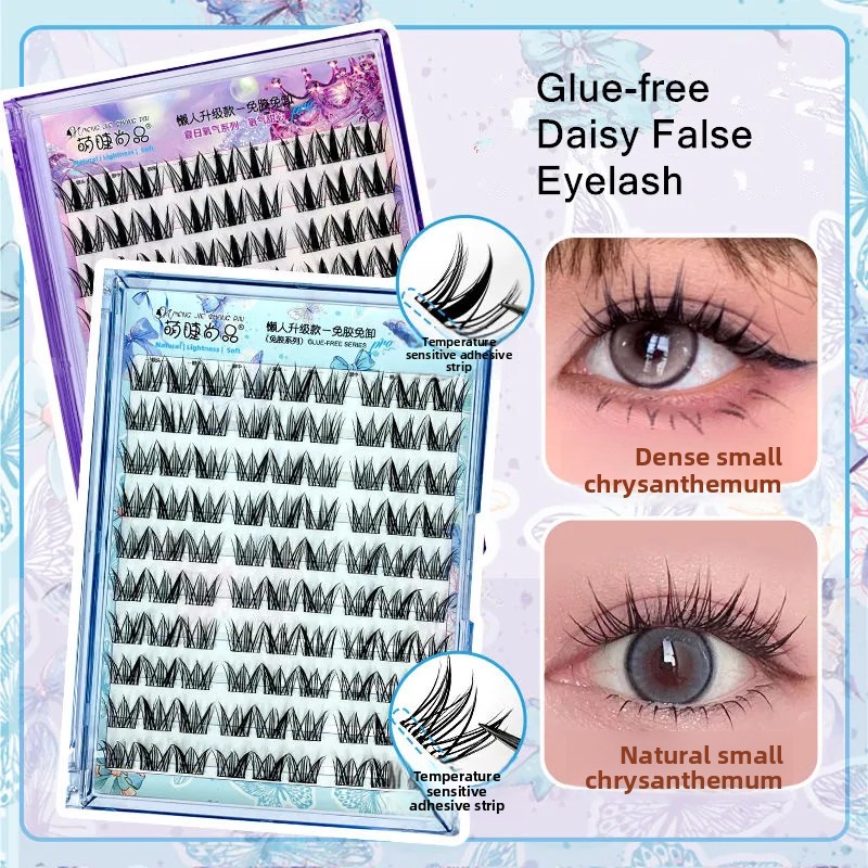 Eyelash Extension Uv Glue - Lijmvrije zelfklevende valse wimpers Pluizig Herbruikbaar