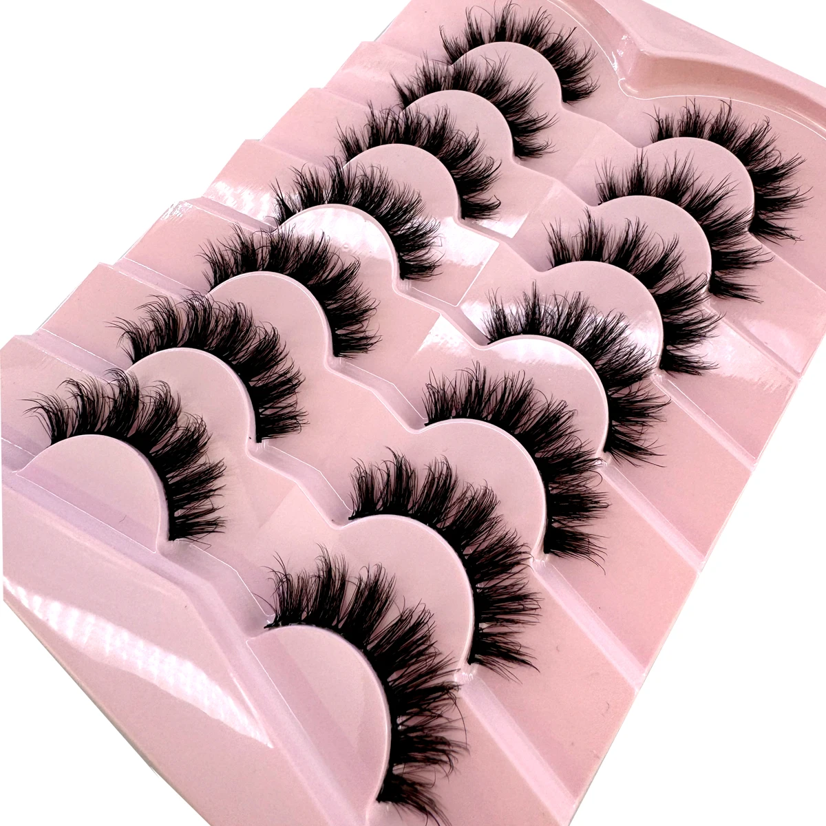 Eyelash Extension Volume Cat Eye - AMSDCN 7 Paar Pluizige Cat Eye