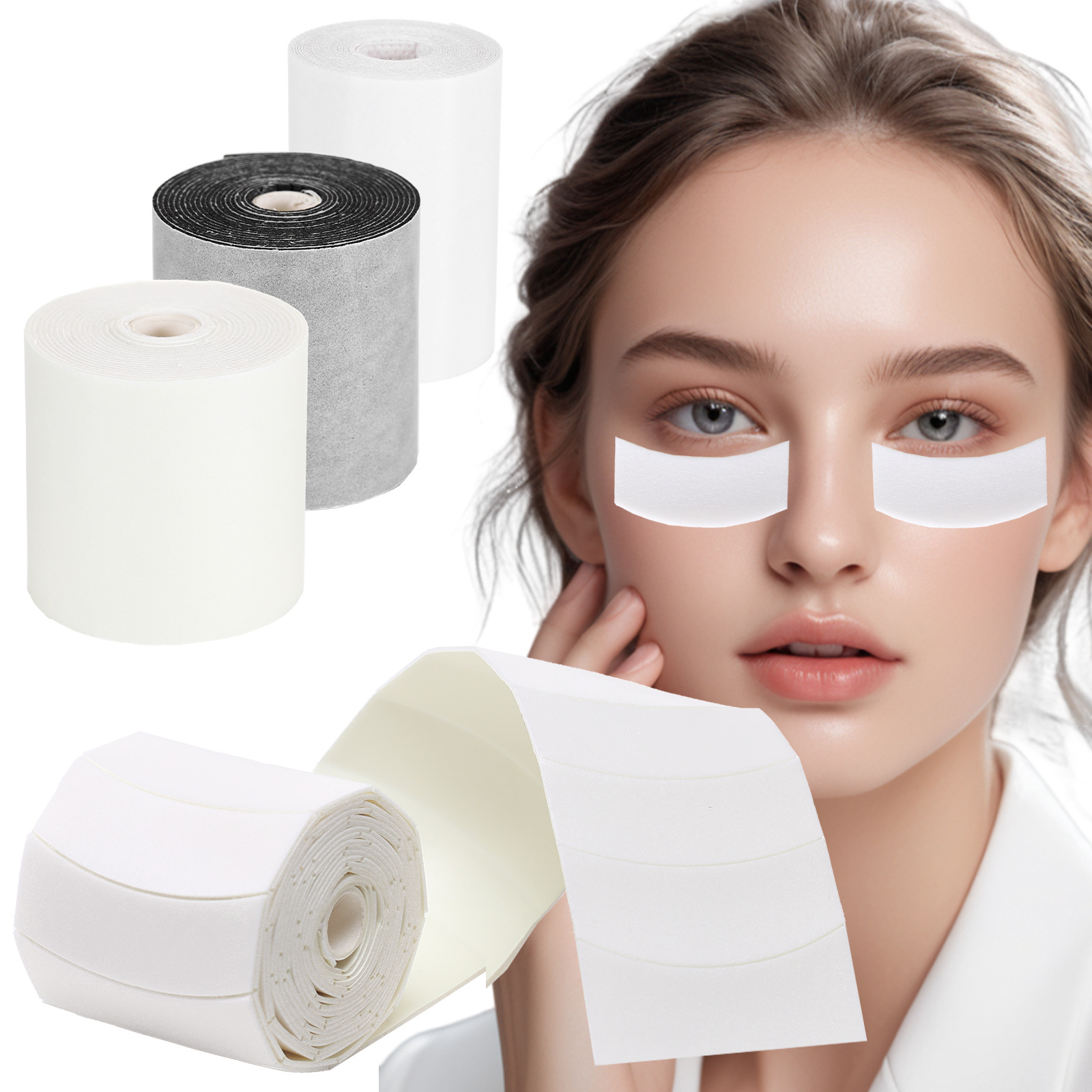 Eyelash Extension Aftercare - 110 Stuks/Roll Micro Eye Tape Pads