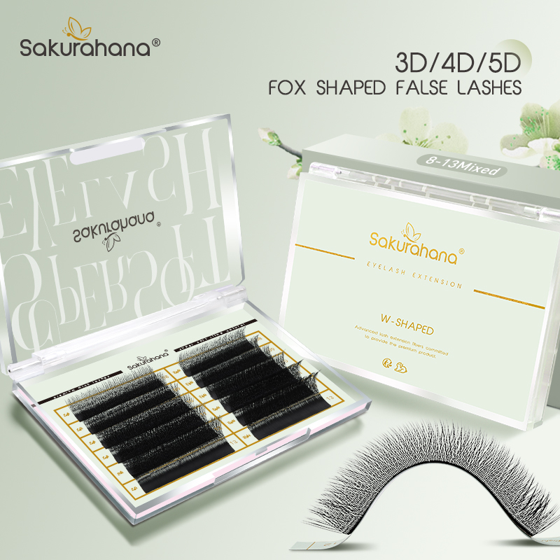Eyelash Extension Volume Cat Eye - SAKURAHANA Fox 3D 4D 5D Vormige