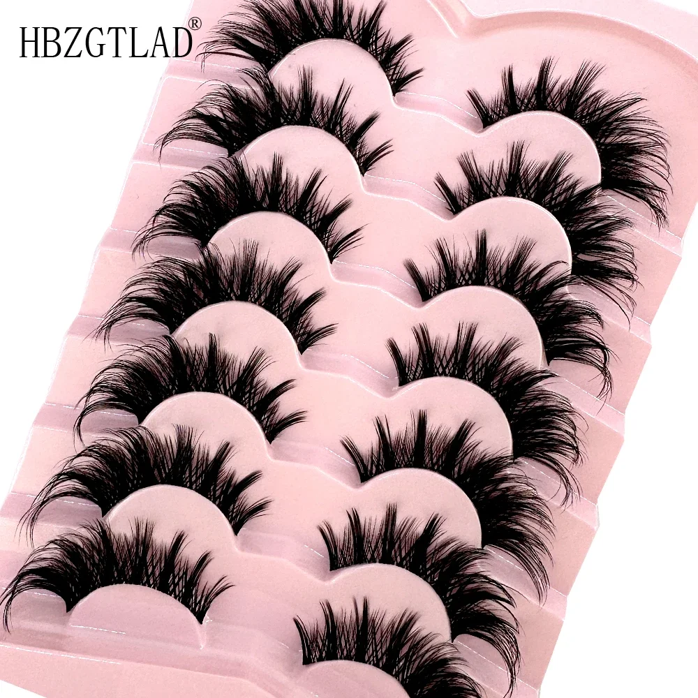 Eyelash Extension Volume Cat Eye - HBZGTLADMink Wimpers Pluizige Cat Eye Wimpers