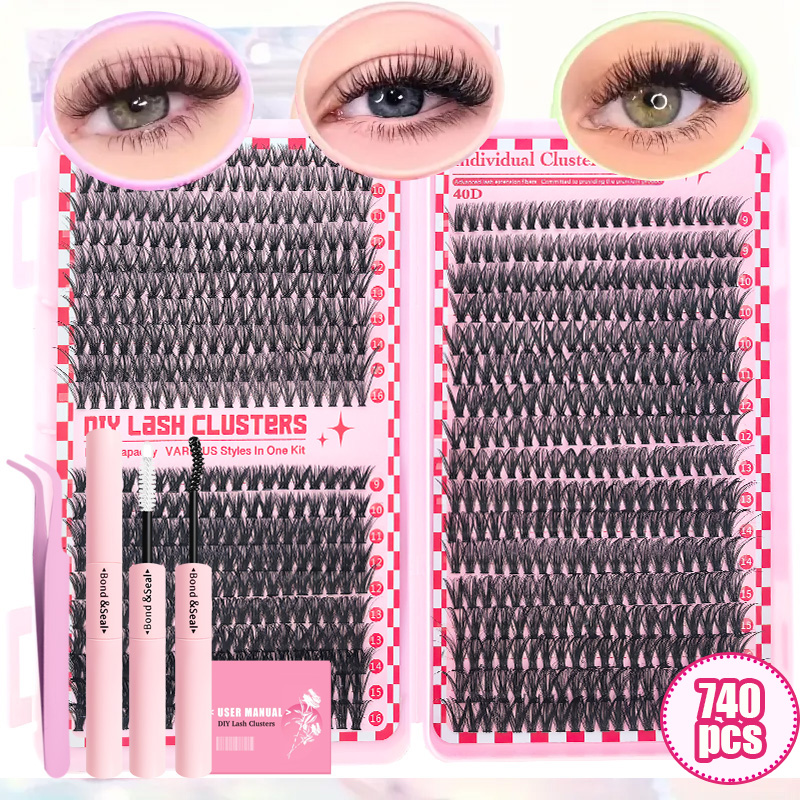 Eyelash Extension Uv Glue - 30D40D50D80D DIY wimperverlengingsset met pincet, lijm