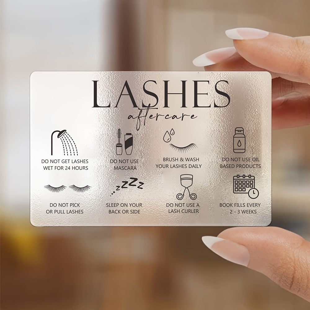 50 stuks transparante plastic  - Eyelash Extension Aftercare recensie en prijs