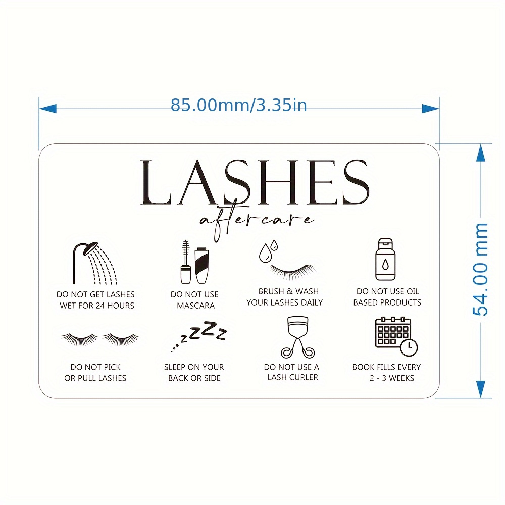 50 stuks transparante plastic  - Eyelash Extension Aftercare recensie en prijs