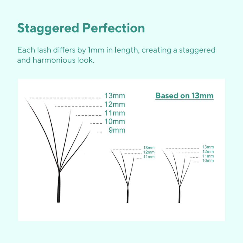DIYDAY Foxy W-vormige 3D 4D 5D - Eyelash Extension Volume Cat Eye recensie en prijs
