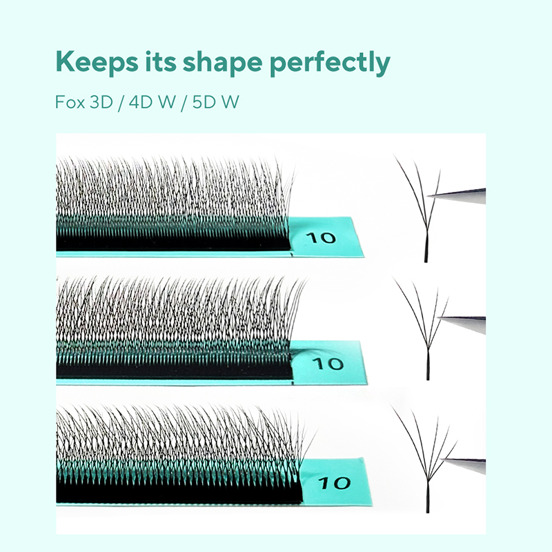 DIYDAY Foxy W-vormige 3D 4D 5D - Eyelash Extension Volume Cat Eye recensie en prijs