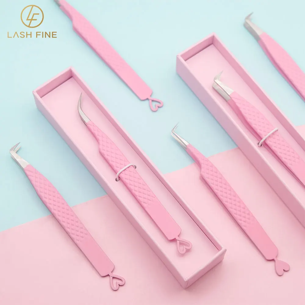 Hartvormige wimperextensions p - Lash Extension Tweezers recensie en prijs