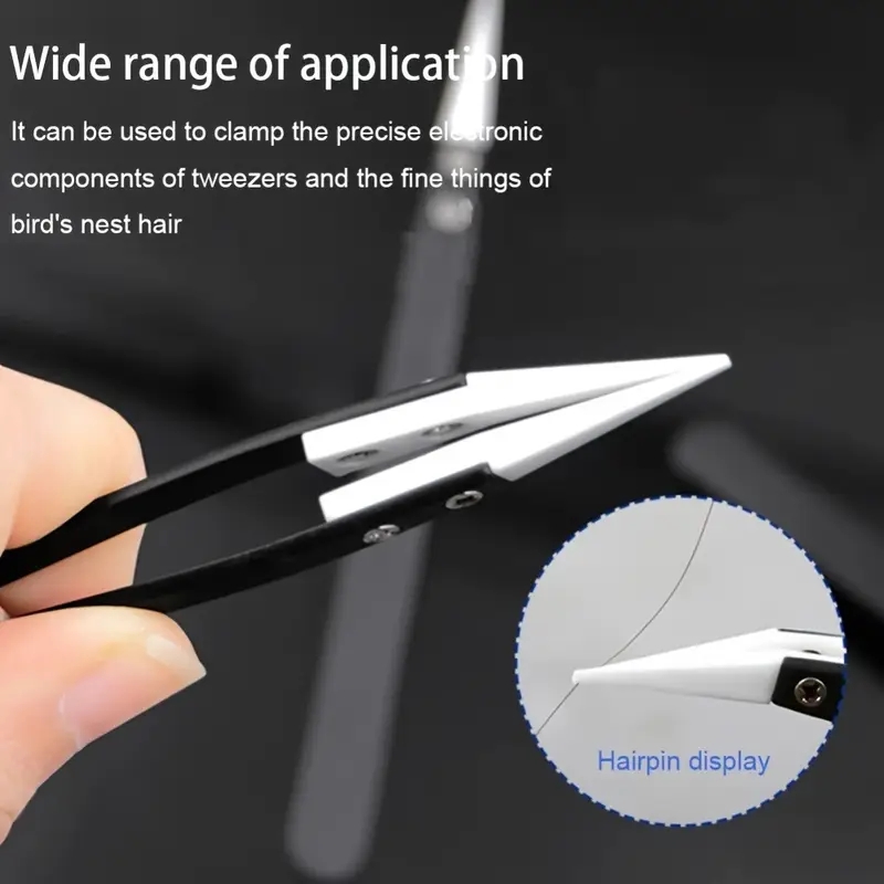 Keramisch antistatisch pincet, - Isolation Tweezer Curved recensie en prijs