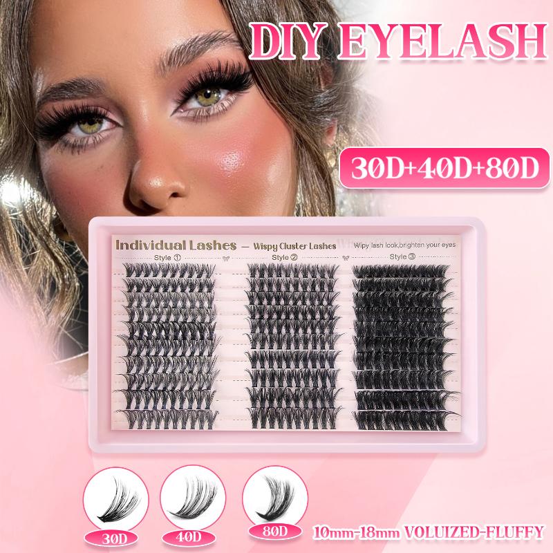DIY Wimperverlengingsset met S - Eyelash Extension Volume Lashes recensie en prijs