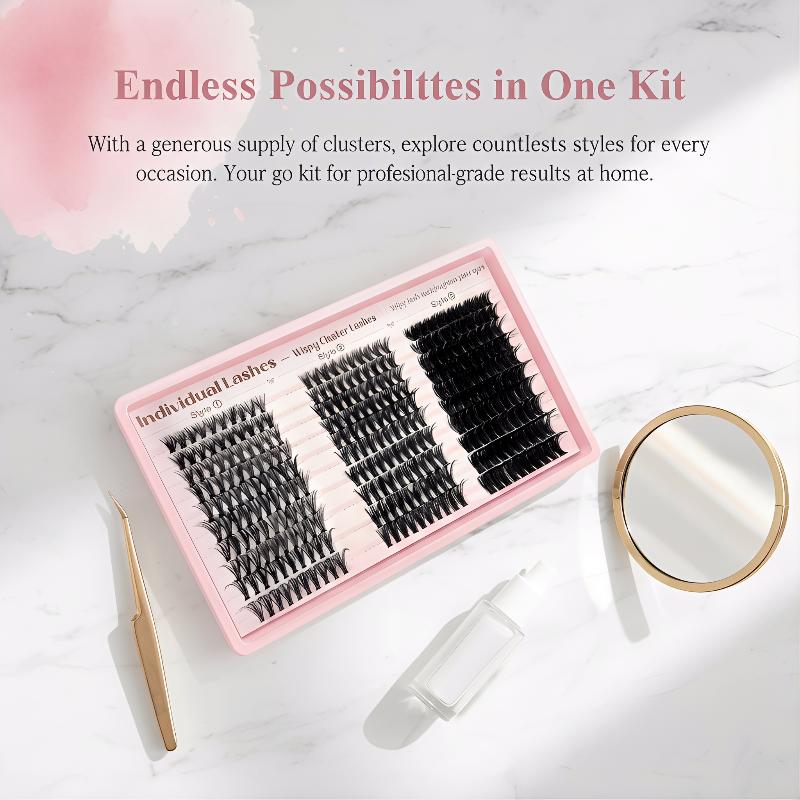 DIY Wimperverlengingsset met S - Eyelash Extension Volume Lashes recensie en prijs