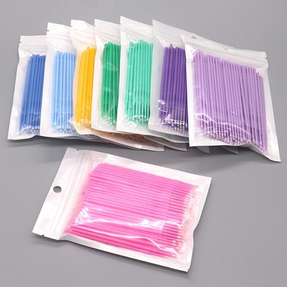 100 stks/partij Micro Borstels - Eyelash Extension Maps recensie en prijs