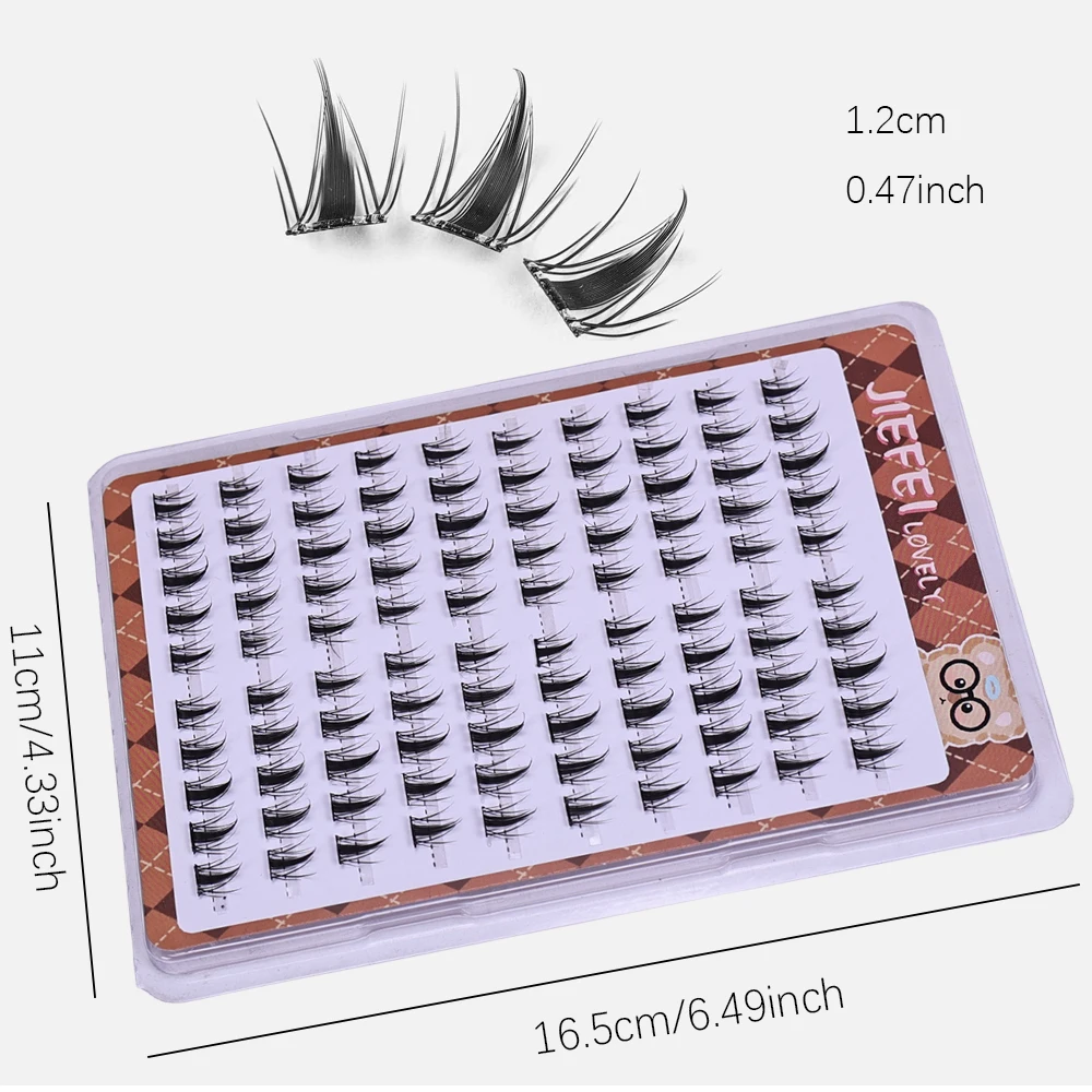 Schattig konijntje 10-rij vals - Eyelash Extension Uv Glue recensie en prijs