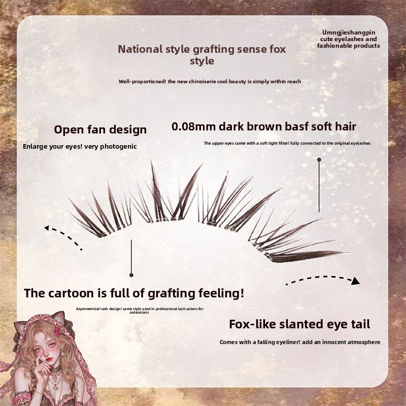 Geen lijm Zwartbruine individu - Eyelash Extension Uv Glue recensie en prijs