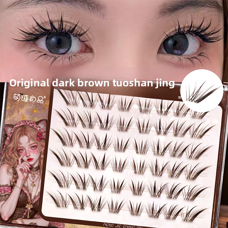 Geen lijm Zwartbruine individu - Eyelash Extension Uv Glue recensie en prijs