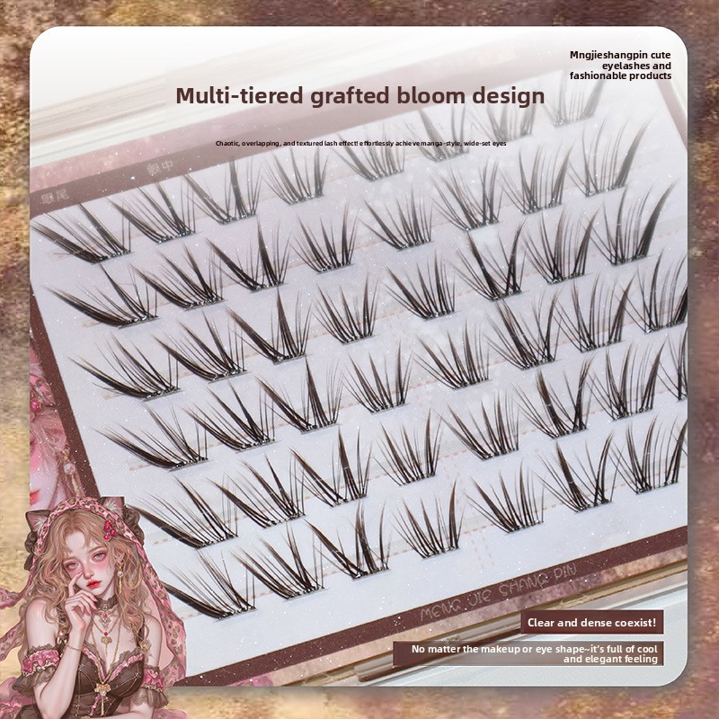 Geen lijm Zwartbruine individu - Eyelash Extension Uv Glue recensie en prijs