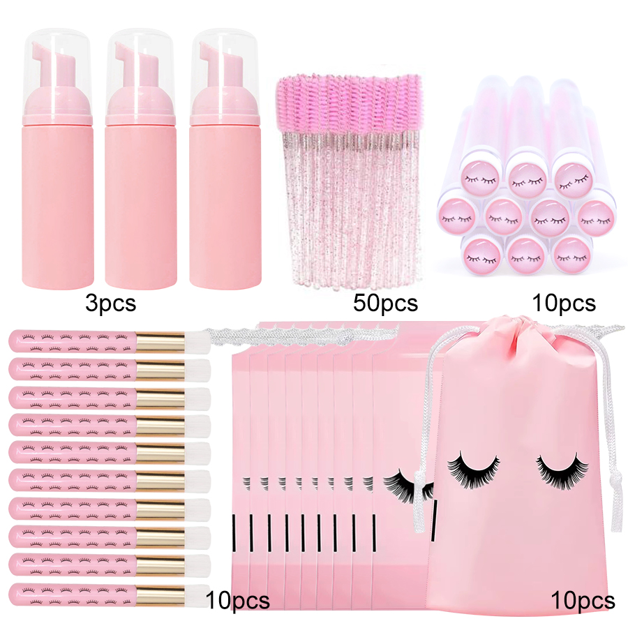 83 STKS Lash Shampoo Flessen B - Eyelash Extension Aftercare recensie en prijs