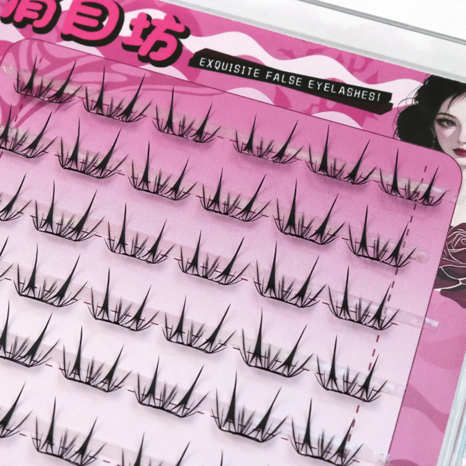 Geen lijm, zelfklevende wimper - Eyelash Extension Korean recensie en prijs