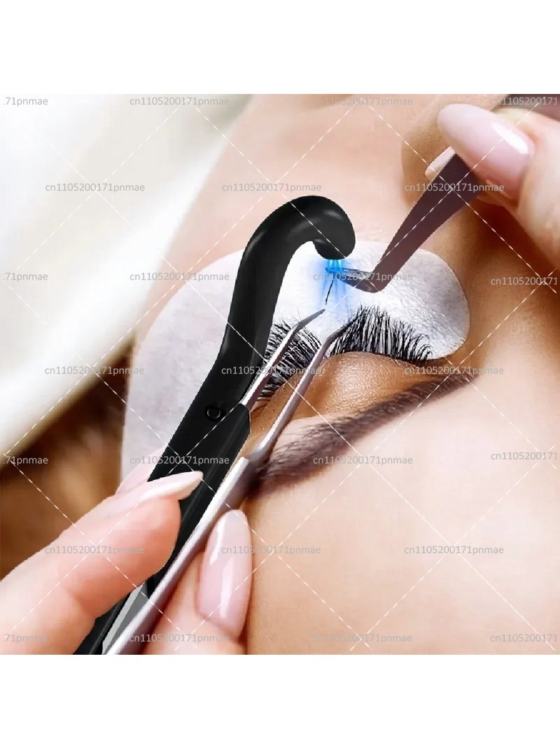 Draadloze UV LED wimperpincetl - Lash Extension Tweezers recensie en prijs