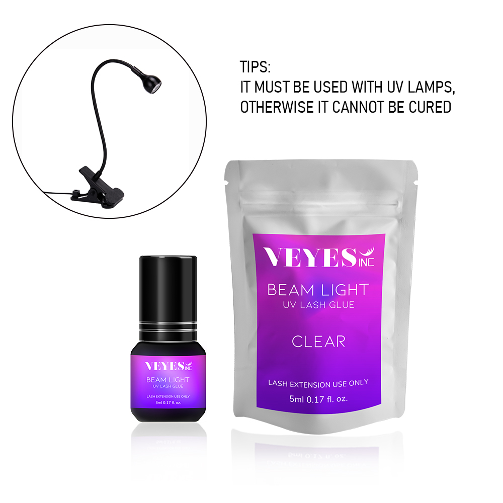 Veyes Inc Wimperextensions Uv  - Eyelash Extension Uv Glue recensie en prijs