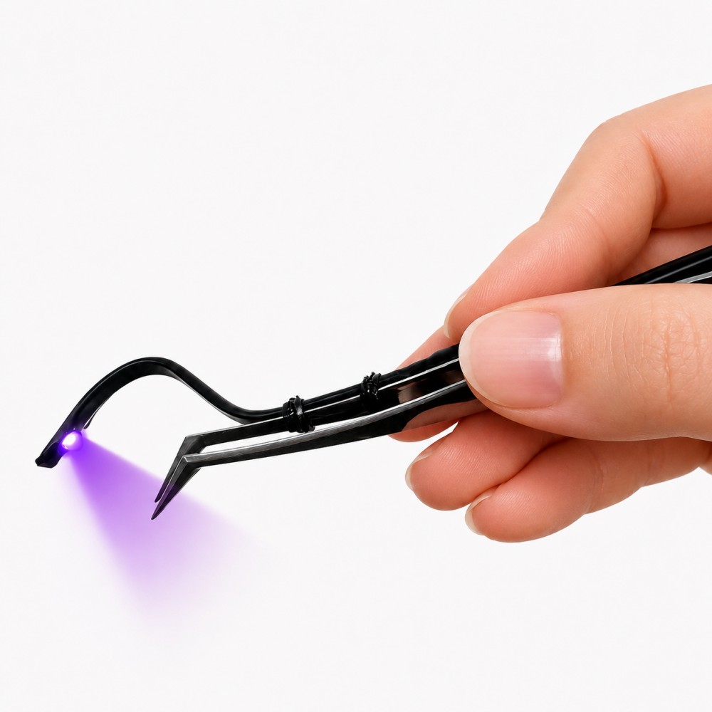Mini UV LED Pincetlampje 1S Sn - Eyelash Extension Led recensie en prijs