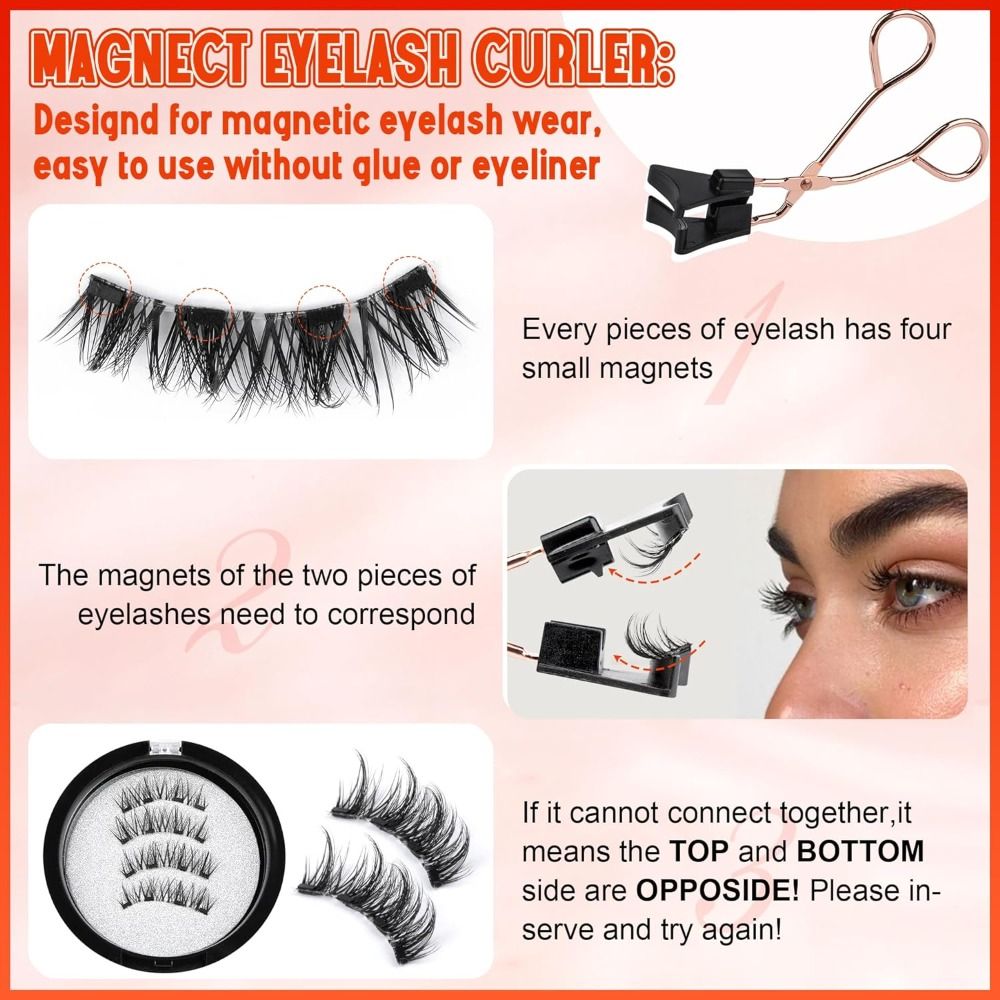 Geen lijm Magnetische wimpers  - Eyelash Extension Eyeliner recensie en prijs