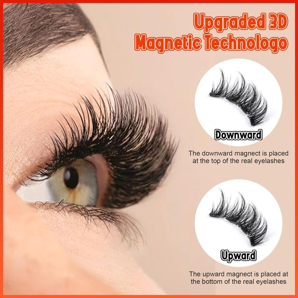 Geen lijm Magnetische wimpers  - Eyelash Extension Eyeliner recensie en prijs