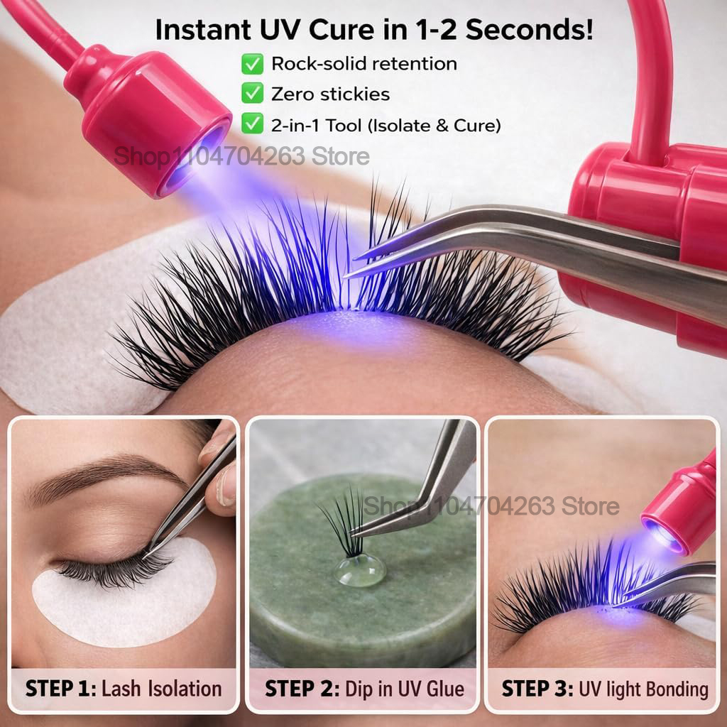 Mini UV Wimperlicht 180 °   Ro - Eyelash Extension Uv recensie en prijs
