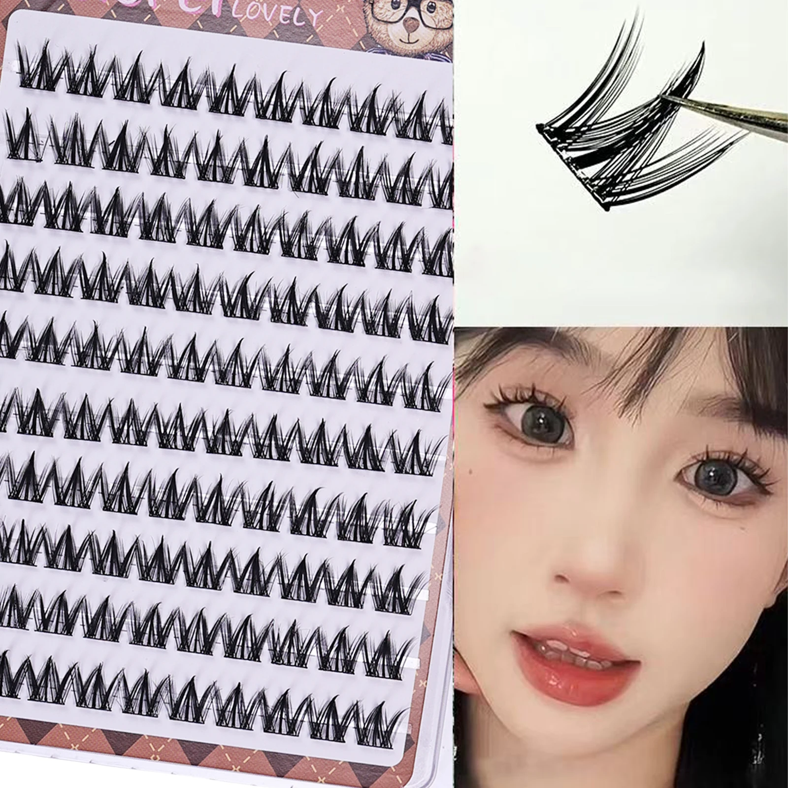 Lijmvrije dikke natuurlijke kr - Eyelash Extension Uv Glue recensie en prijs