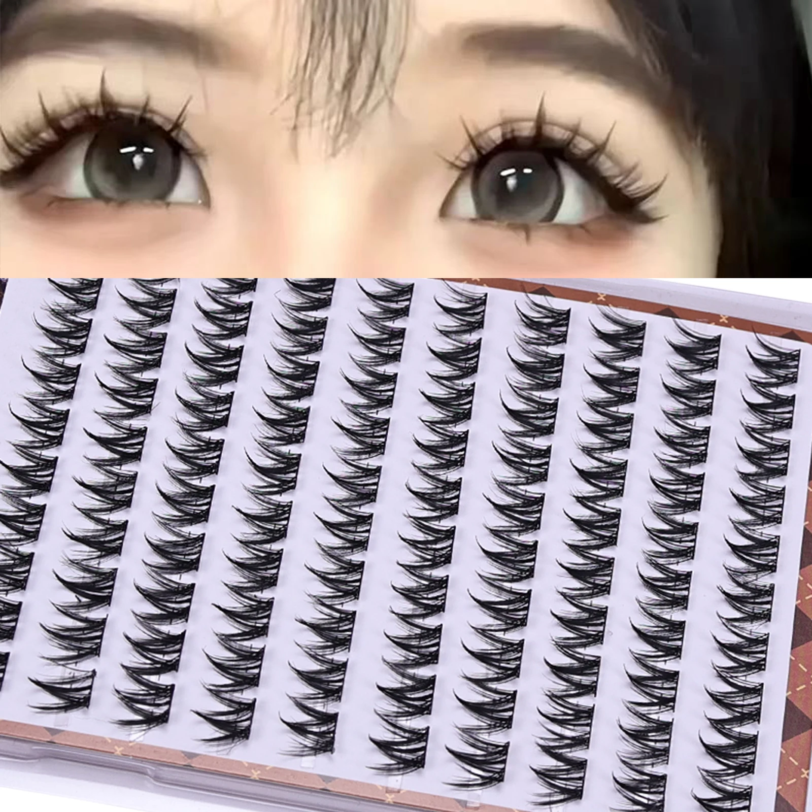 Lijmvrije dikke natuurlijke kr - Eyelash Extension Uv Glue recensie en prijs