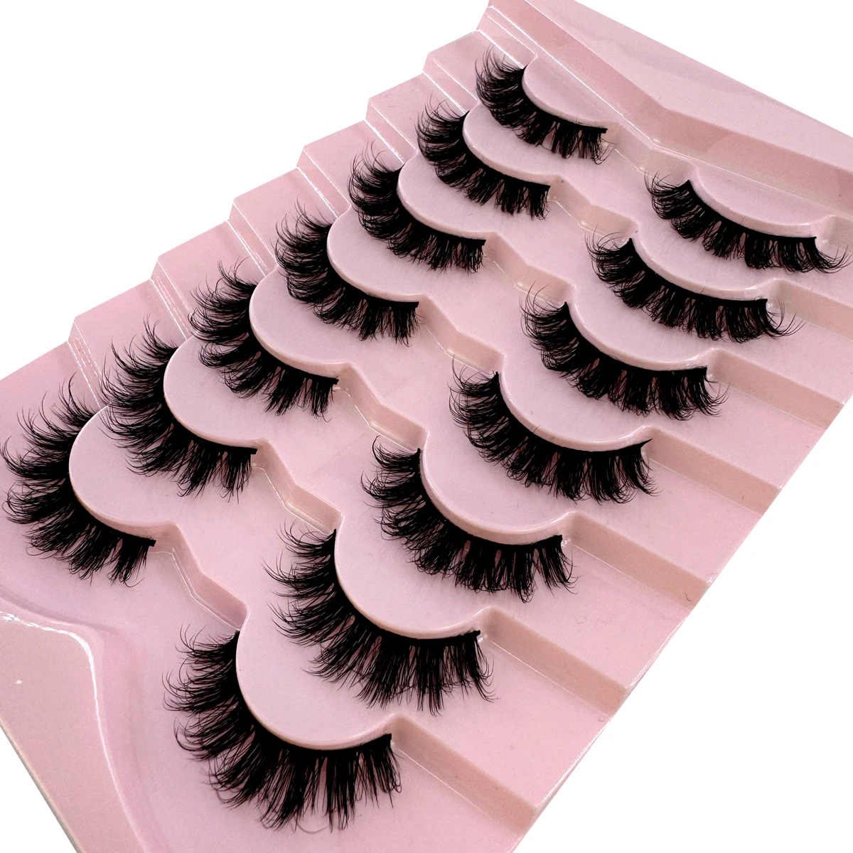 AMSDCN 7 Paar Pluizige Cat Eye - Eyelash Extension Volume Cat Eye recensie en prijs