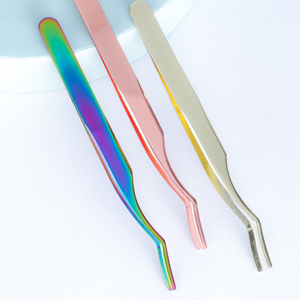 2 Stuks Premium Metalen Wimper - Isolation Tweezer Curved recensie en prijs