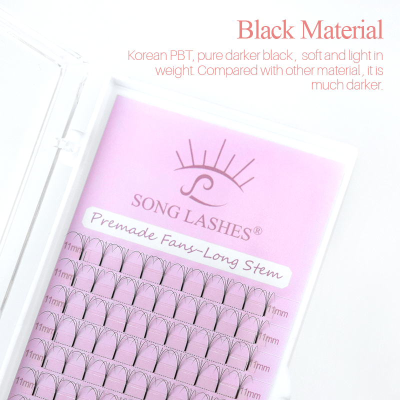 SONGLASHES Lange Wimperstukjes - Eyelash Extension Fan recensie en prijs