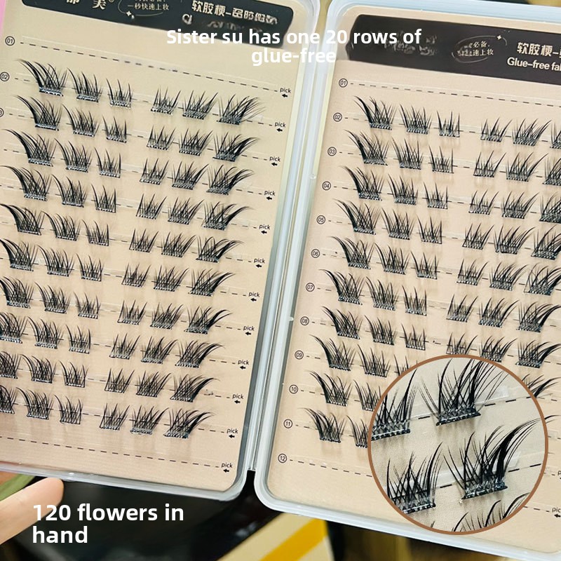 Zelfklevende lijmvrije volumin - Eyelash Extension Uv Glue recensie en prijs