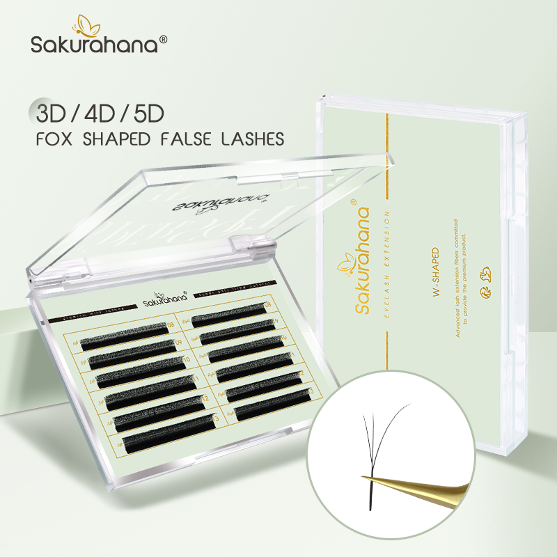 SAKURAHANA Fox 3D 4D 5D Vormig - Eyelash Extension Volume Cat Eye recensie en prijs