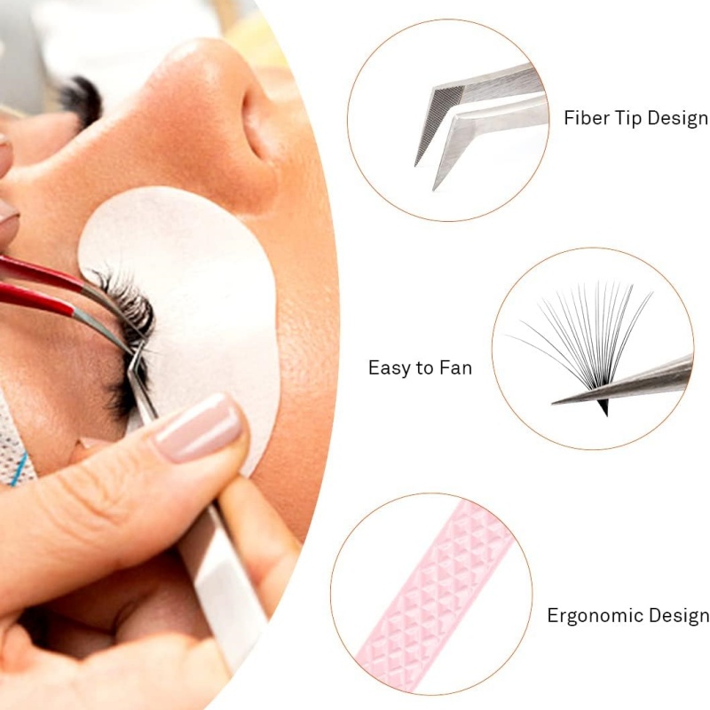 Hoge precisie wimperverlenging - Isolation Tweezer Curved recensie en prijs