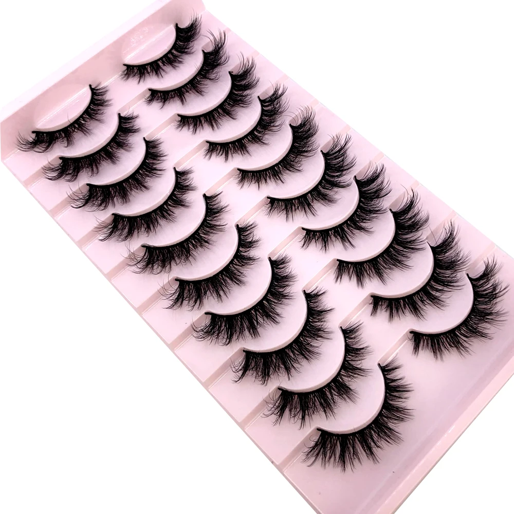 AMSDCN 9 Paar Mink Wimperexten - Eyelash Extension Volume Cat Eye recensie en prijs