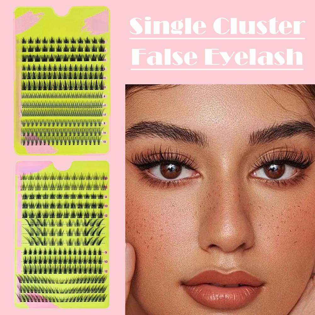 Natuurlijke Cluster Valse Wimp - Eyelash Extension Volume Cat Eye recensie en prijs